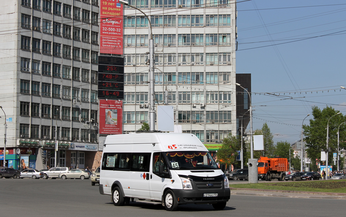 Новосибирск, Нижегородец-22270 (Ford Transit) № С 214 АО 154