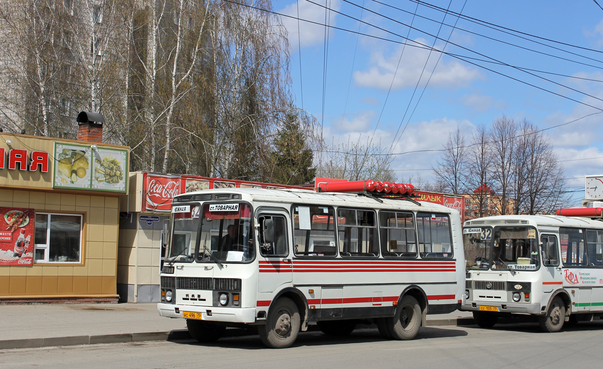 Tomsk, PAZ-32051-110 (32051R) č. АС 496 70