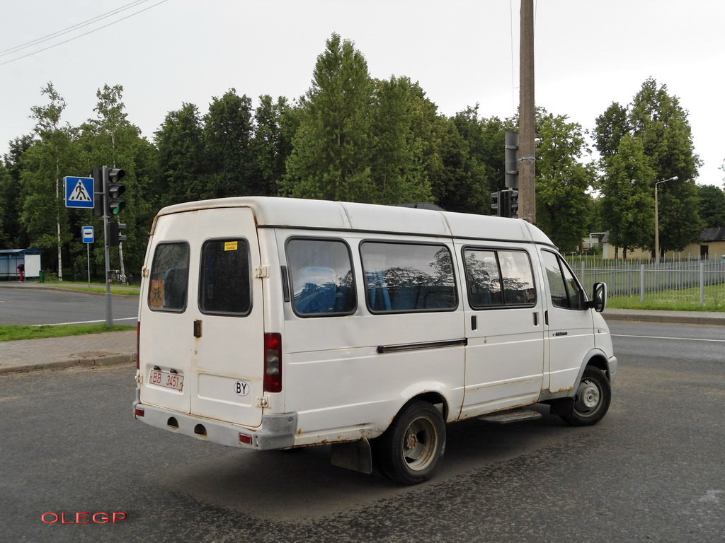 Orsha, GAZ-3221* č. ВВ 3451