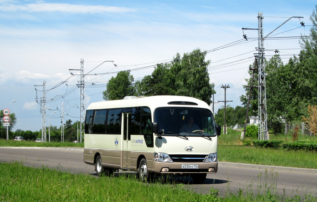 Zheleznogorsk (Krasnoyarskiy krai), Hyundai County Deluxe # В 530 КК 124