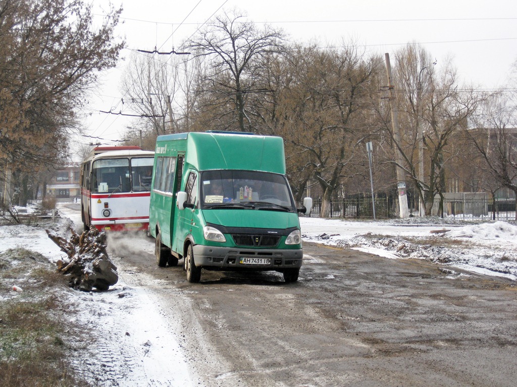 Gorlovka, Ruta SPV-17 # АН 7431 ІВ