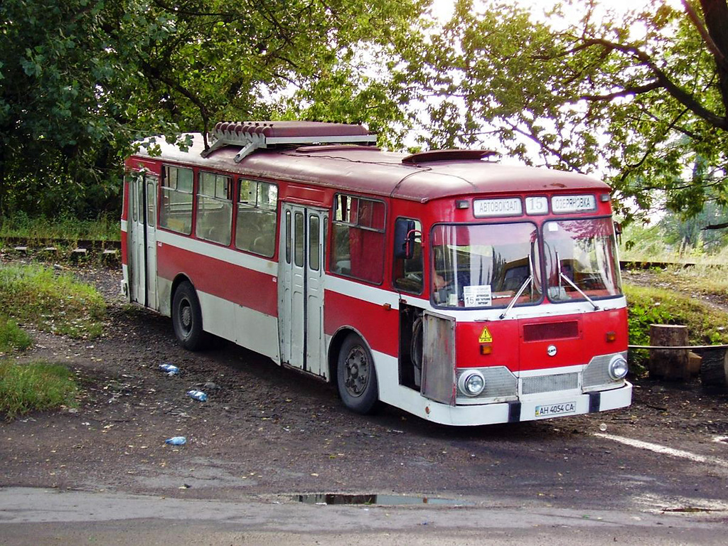 Gorlovka, LiAZ-677M # АН 4054 СА