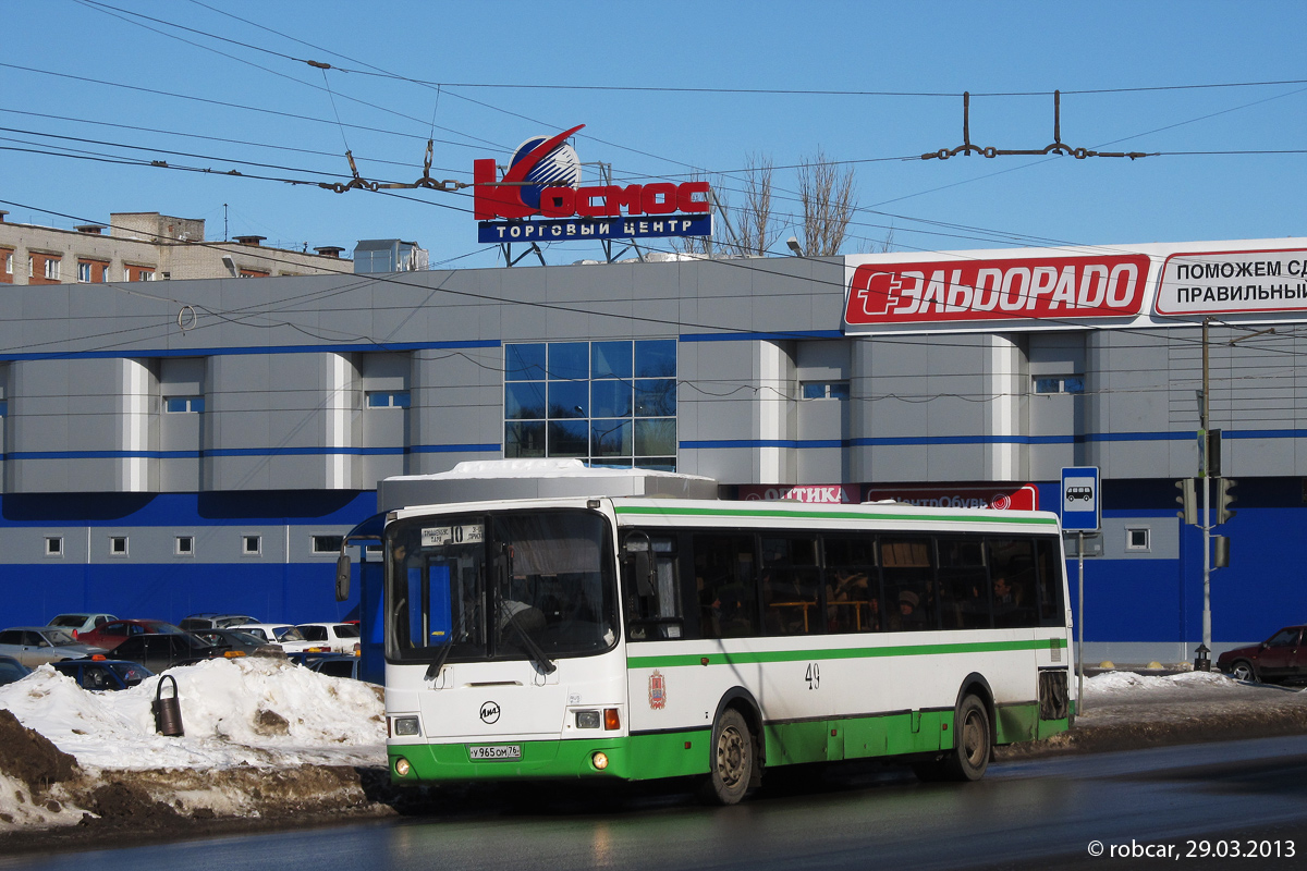 Rybinsk, LiAZ-5256.53 # 49