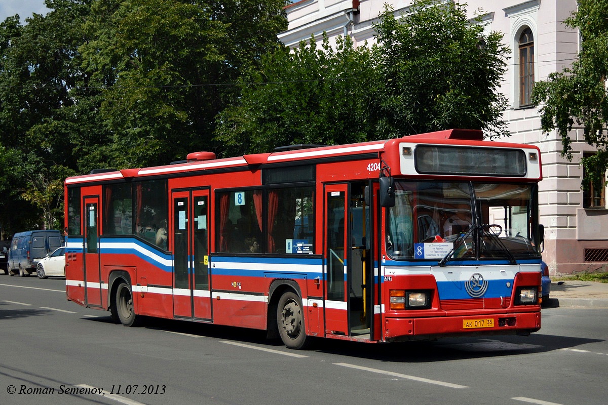Cherepovets, Scania MaxCi № АК 017 35