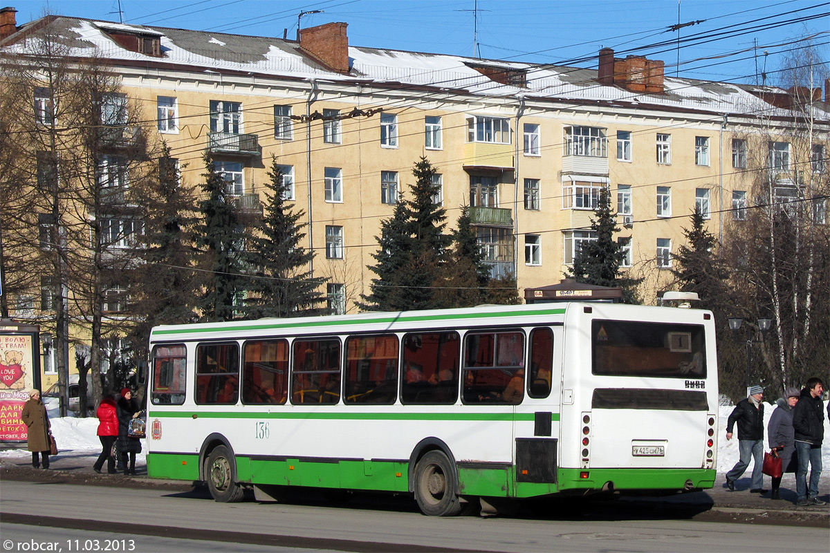 Rybinsk, LiAZ-5256.26 # 136