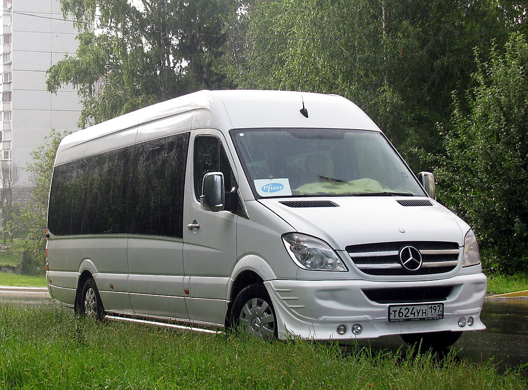 Moscow, Mercedes-Benz Sprinter 315CDI # Т 624 УН 197