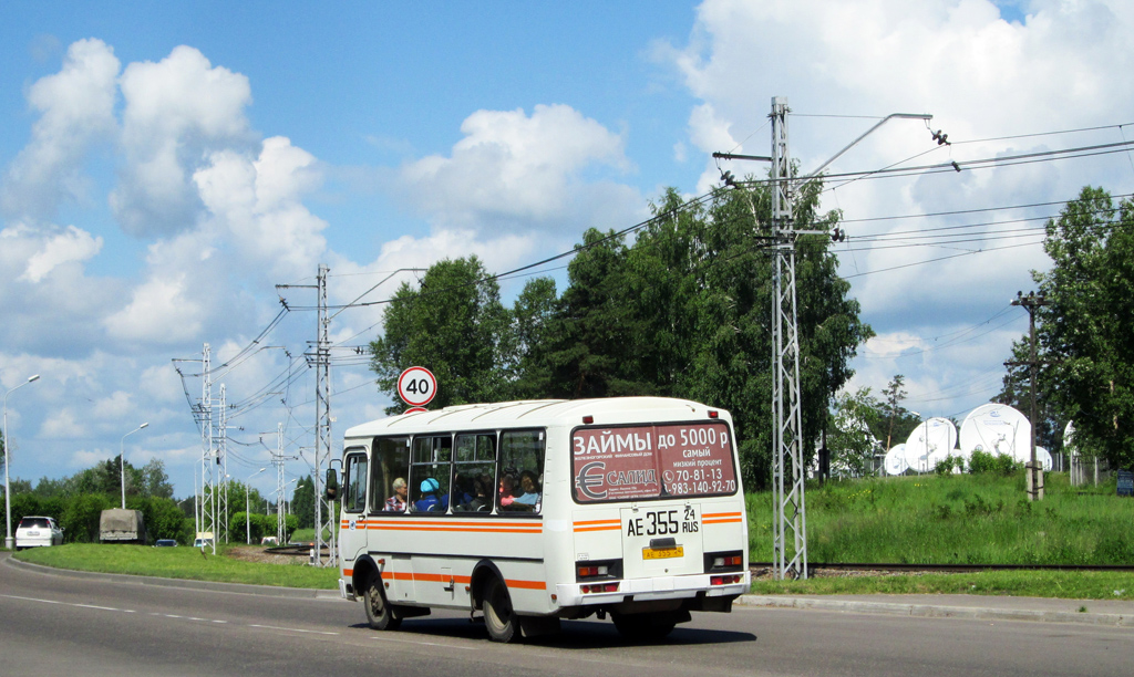 Zheleznogorsk (Krasnoyarskiy krai), PAZ-32054 (40, K0, H0, L0) No. АЕ 355 24