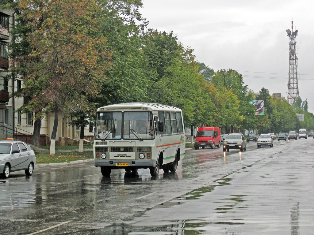 Lisichansk, PAZ-32054 (40, K0, H0, L0) nr. ВВ 2806 АА