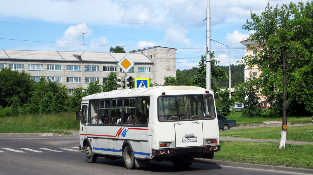 Zheleznogorsk (Krasnoyarskiy krai), PAZ-4234 č. С 274 ХХ 24