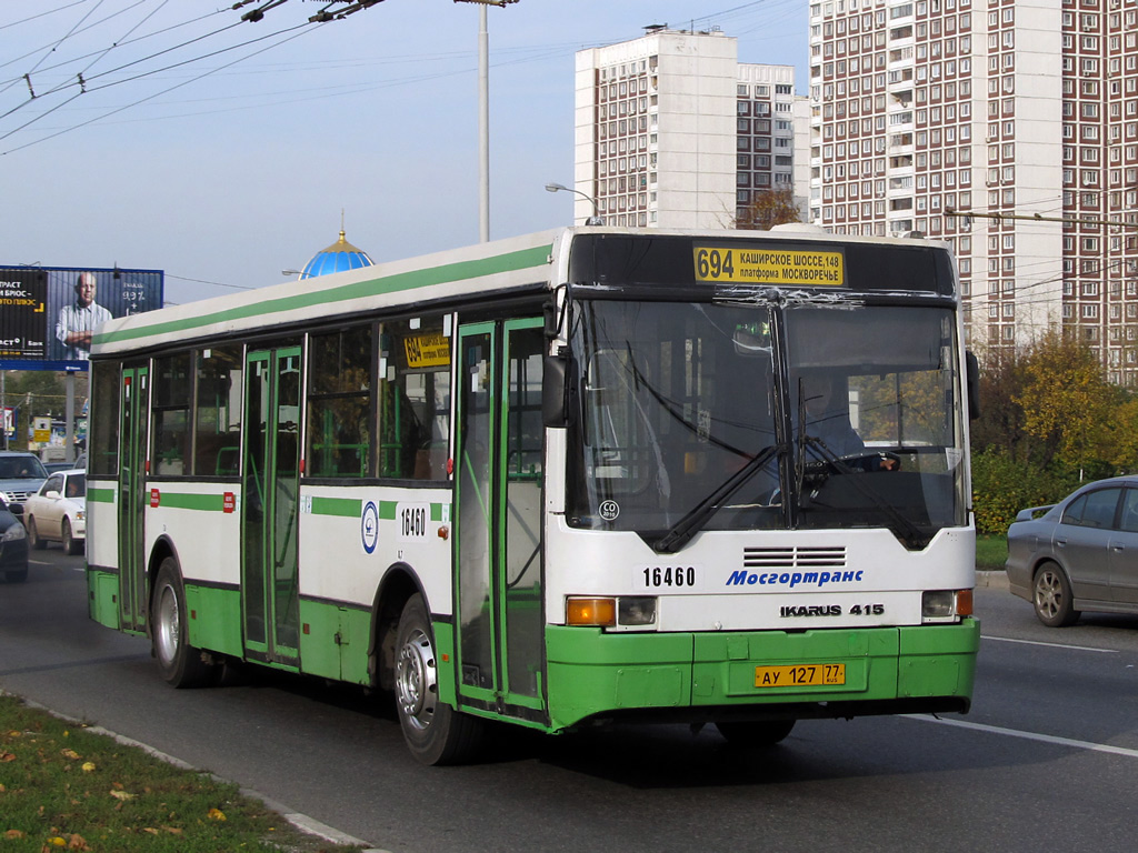Moscow, Ikarus 415.33 No. 16460