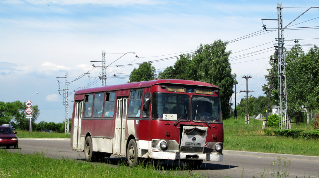 Zheleznogorsk (Krasnoyarskiy krai), LiAZ-677 (ToAZ-677) # Н 035 ВХ 24