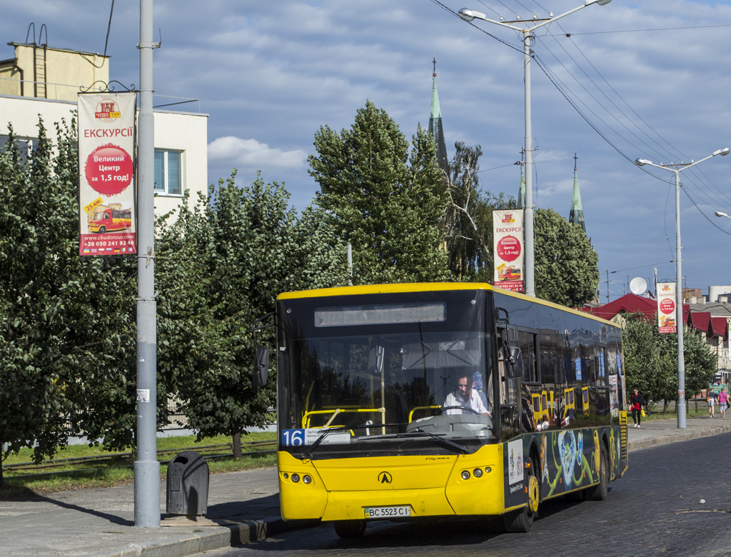 Lviv, LAZ A191F0 # ВС 5523 СІ