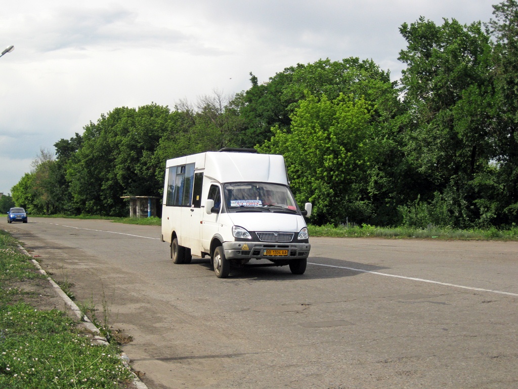 Pershotravensk (Lugansk region), Ruta SPV-17 # ВВ 1304 АА