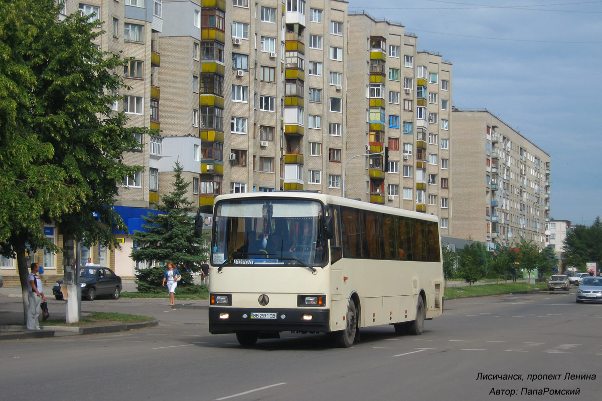 Lisiczańsk, LAZ-52078 "Лайнер-12" # ВВ 2591 СВ