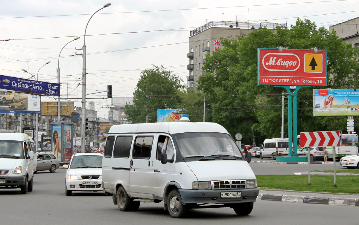 Novosibirsk, GAZ-322130 # Е 904 ВА 54