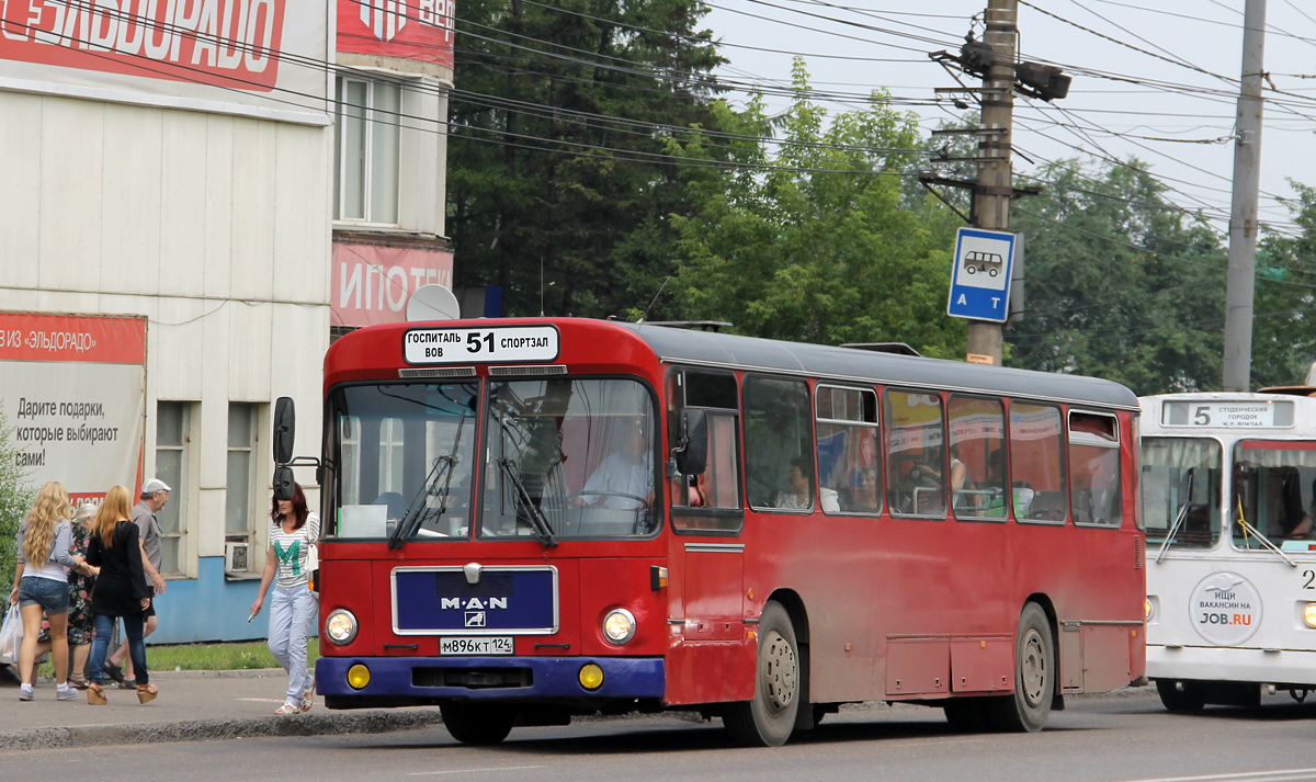 Krasnoyarsk, MAN SL200 # М 896 КТ 124