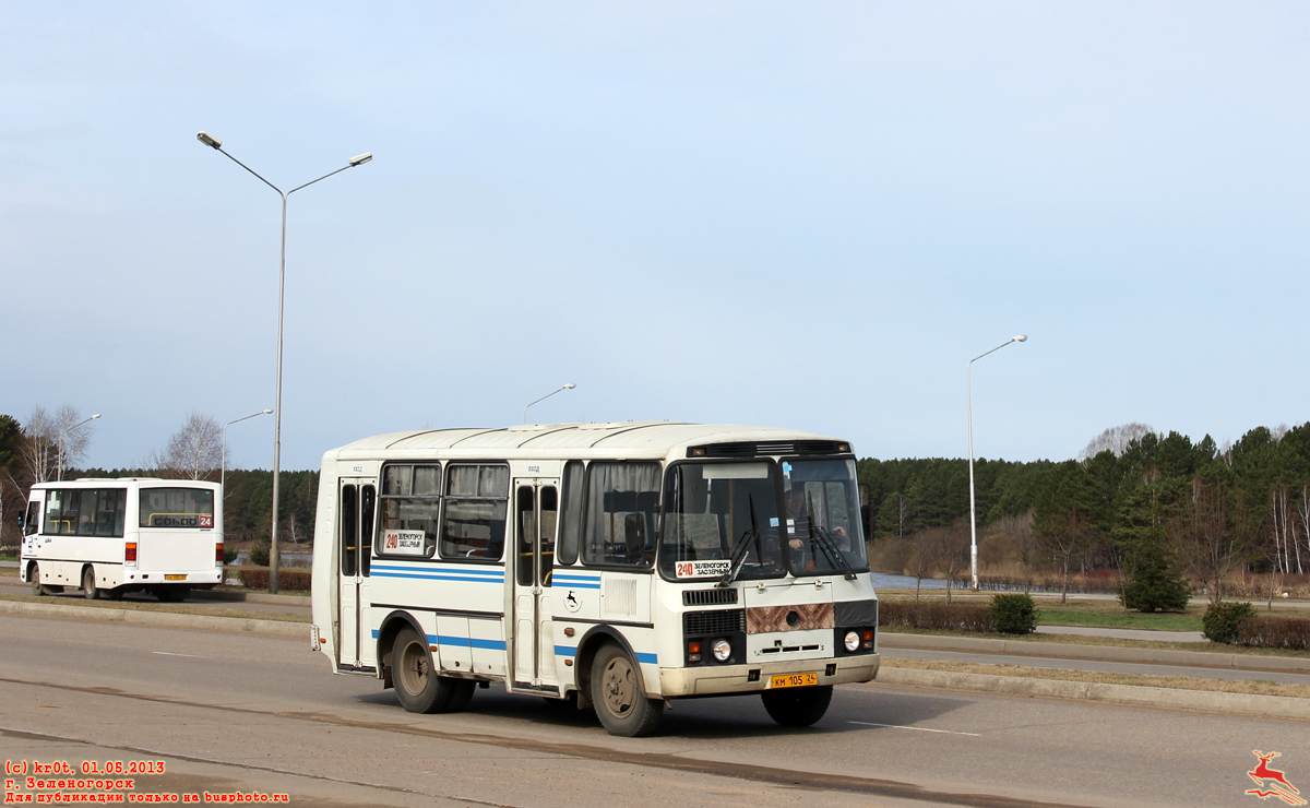 Zelenogorsk, PAZ-32054 (40, K0, H0, L0) №: КМ 105 24