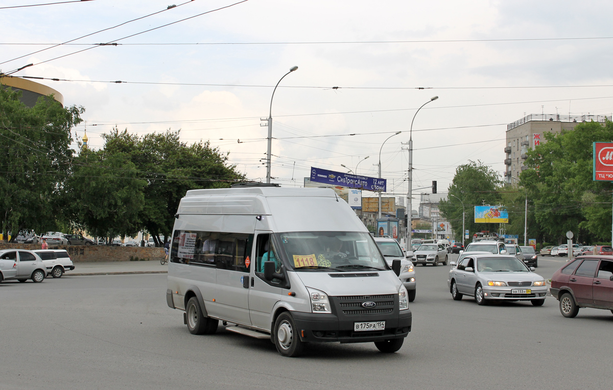 Novosibirsk, Nizhegorodets-222709 (Ford Transit) # В 175 РА 154