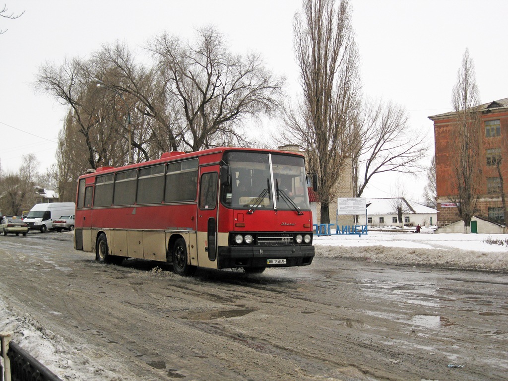 Pershotravensk (Lugansk region), Ikarus 256.75 # ВВ 1458 АН