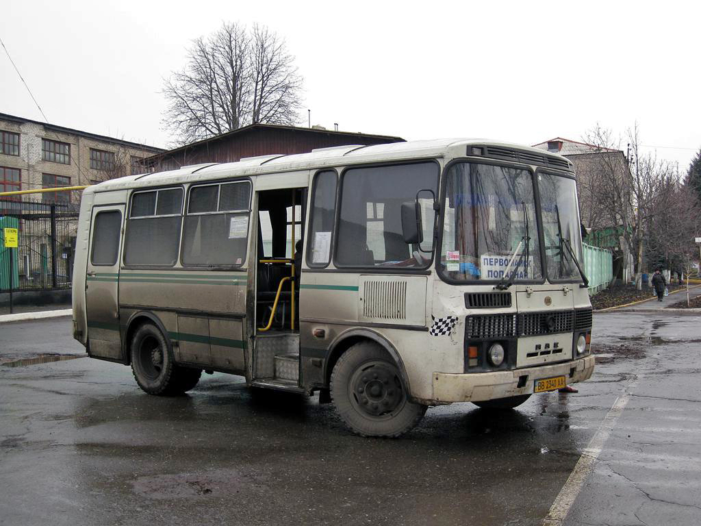 Pershotravensk (Lugansk region), PAZ-32053-07 (3205*R) nr. ВВ 2340 АА