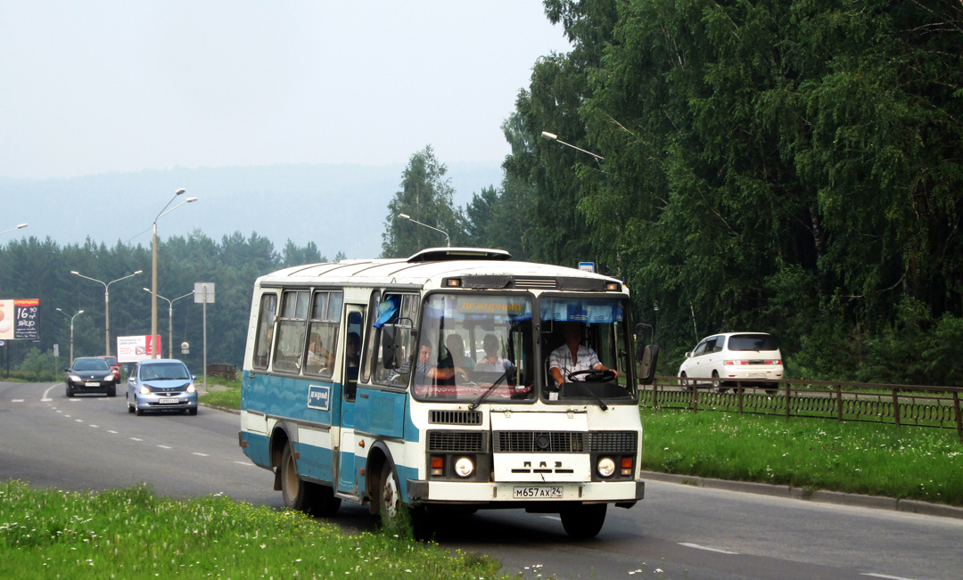 Zheleznogorsk (Krasnoyarskiy krai), PAZ-3205 # М 657 АХ 24