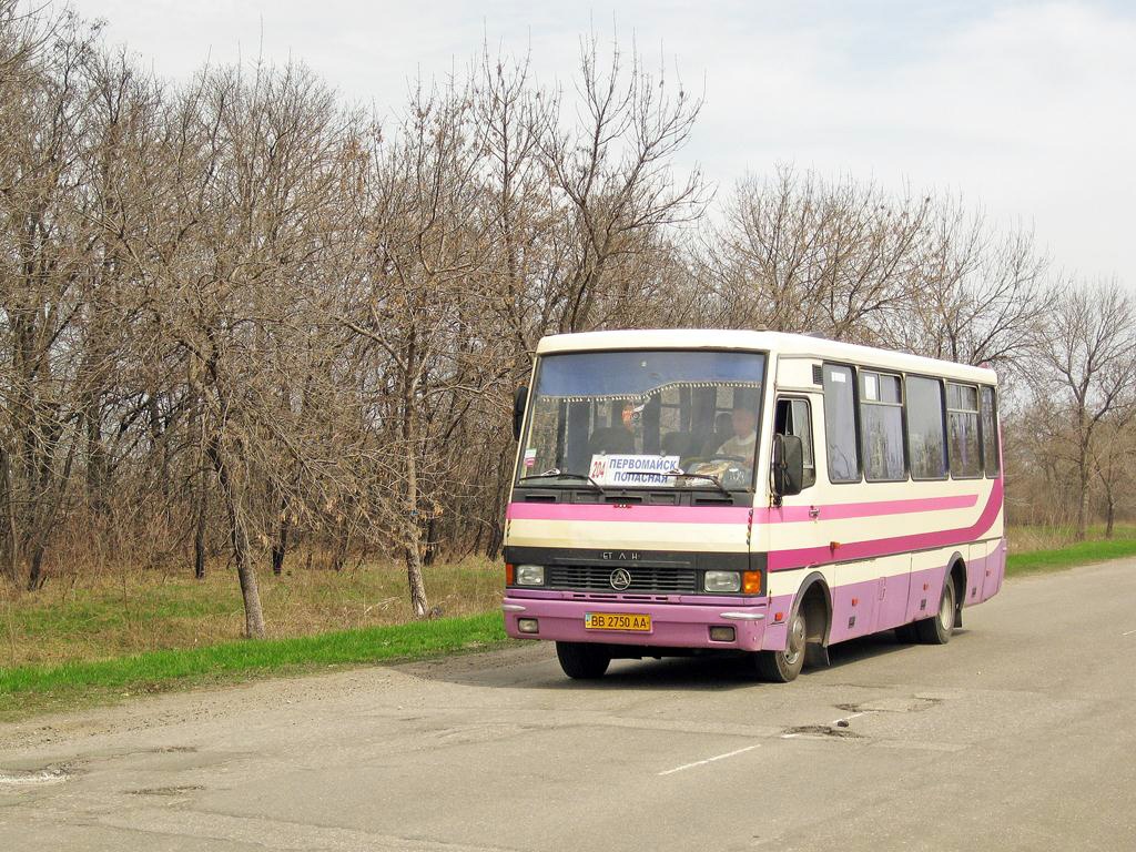 Pershotravensk (Lugansk region), BAZ-А079.24 "Мальва" nr. ВВ 2750 АА