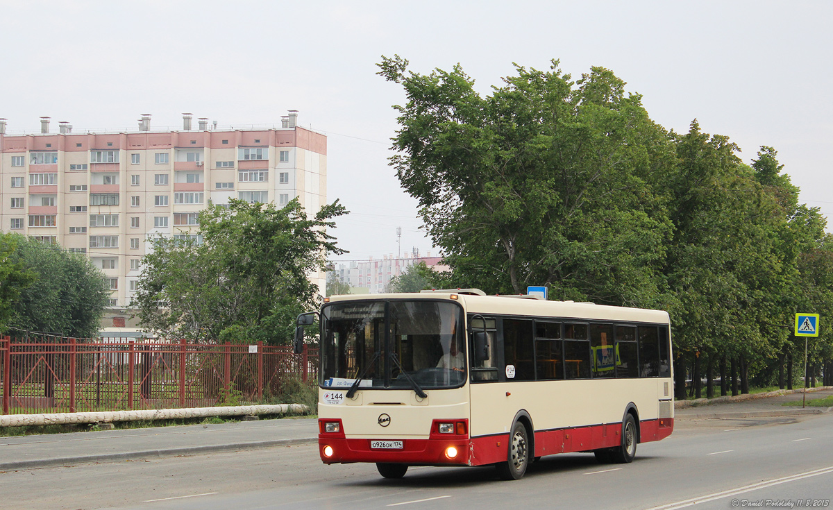 Chelyabinsk, LiAZ-5256.53 № 144