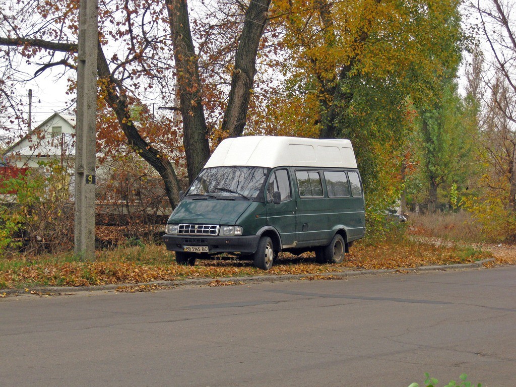 Rubezhnoe, GAZ-322130 No. ВВ 3145 ВС