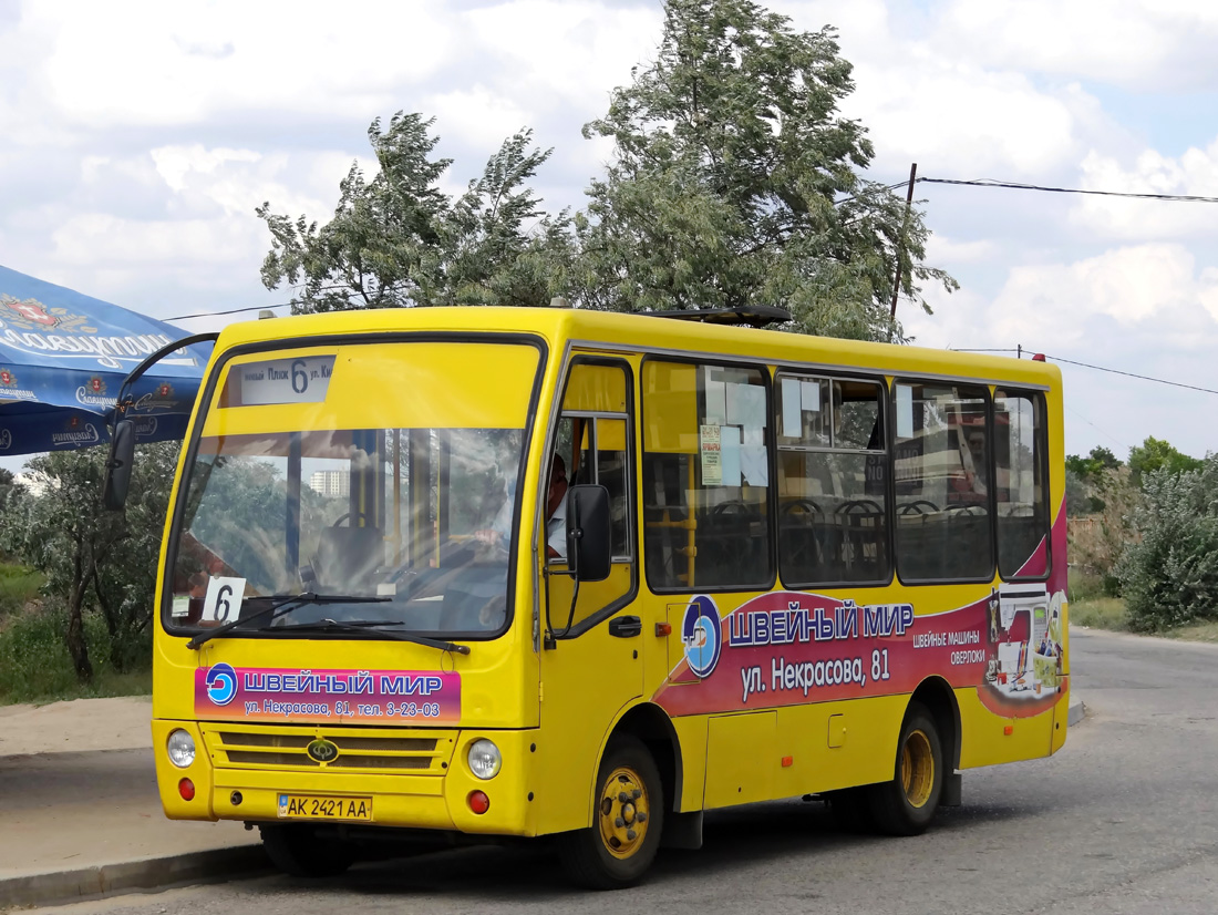 Yevpatoriya, Bogdan А06921 # АК 2421 АА