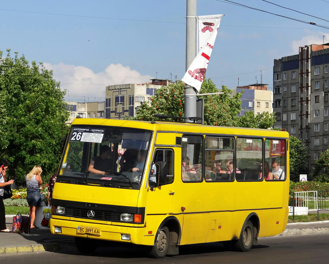 Lviv, BAZ-А079.14 "Подснежник" č. ВС 2891 АА