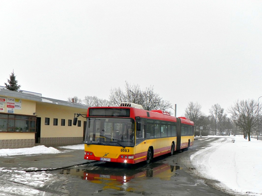 Wrocław, Volvo 7000A № 8083