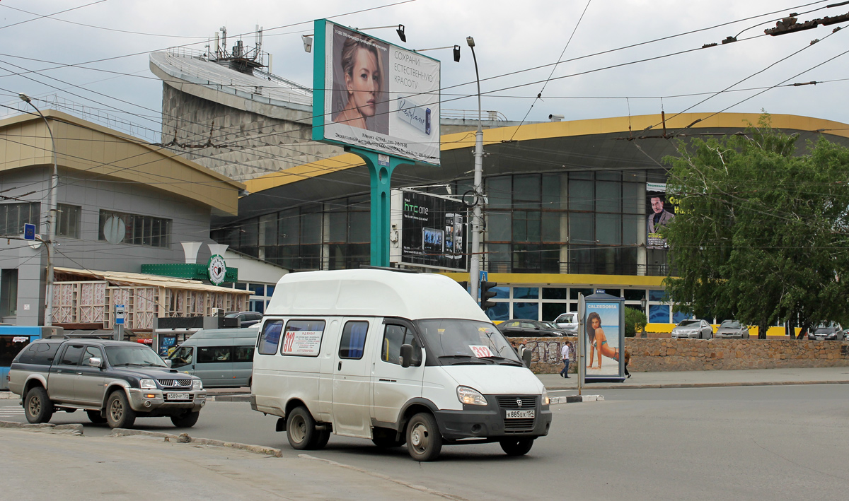 Novosibirsk, Luidor-225000 (GAZ-322133) № К 885 ЕХ 154