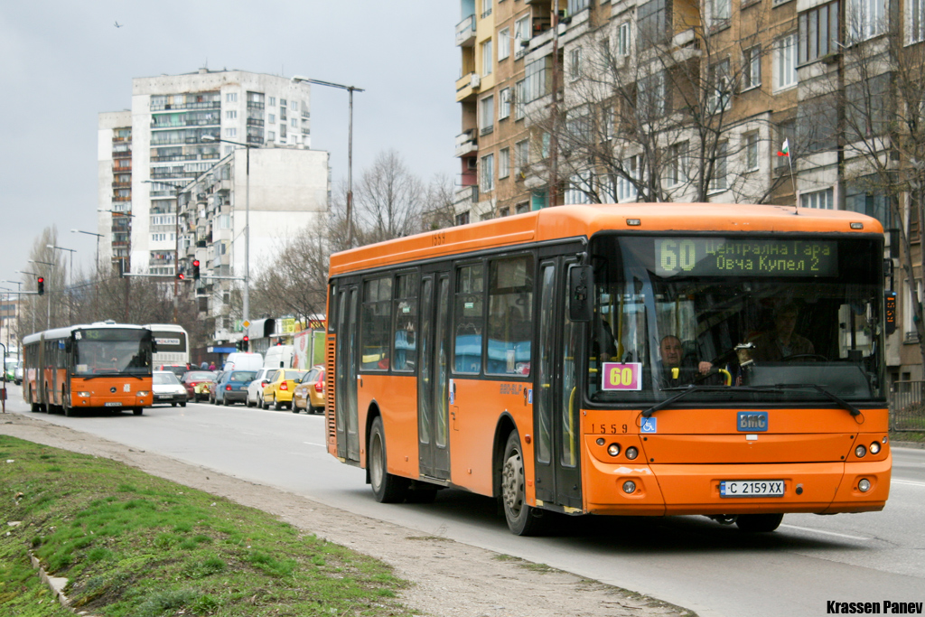 Sofia, BMC Belde 220 SLF №: 1559; Sofia — Автобусы — BMC Belde 220 SLF