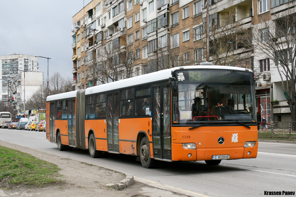 Sofia, Mercedes-Benz O345 Conecto I G # 1109; Sofia — Автобусы — Mercedes-Benz Türk O345 Conecto G