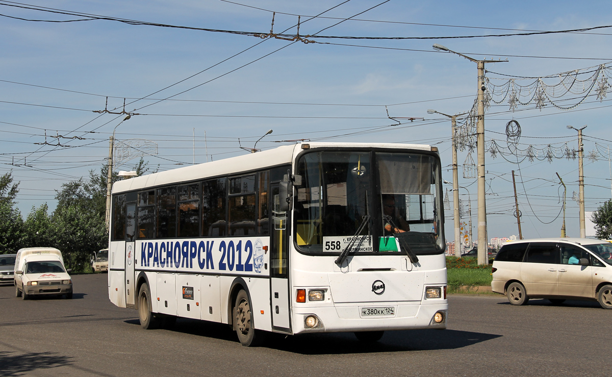Krasnoyarsk, LiAZ-5256.58 # К 380 КК 124
