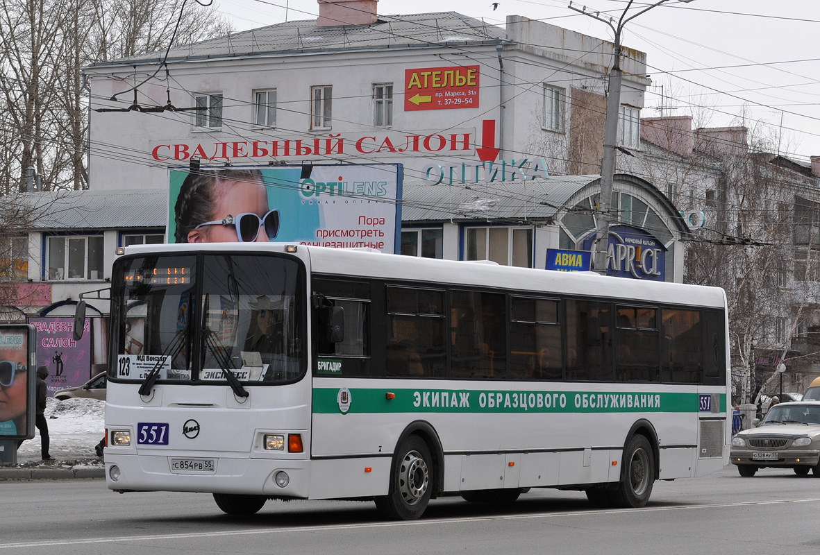 Omsk, LiAZ-5256.53 # 551