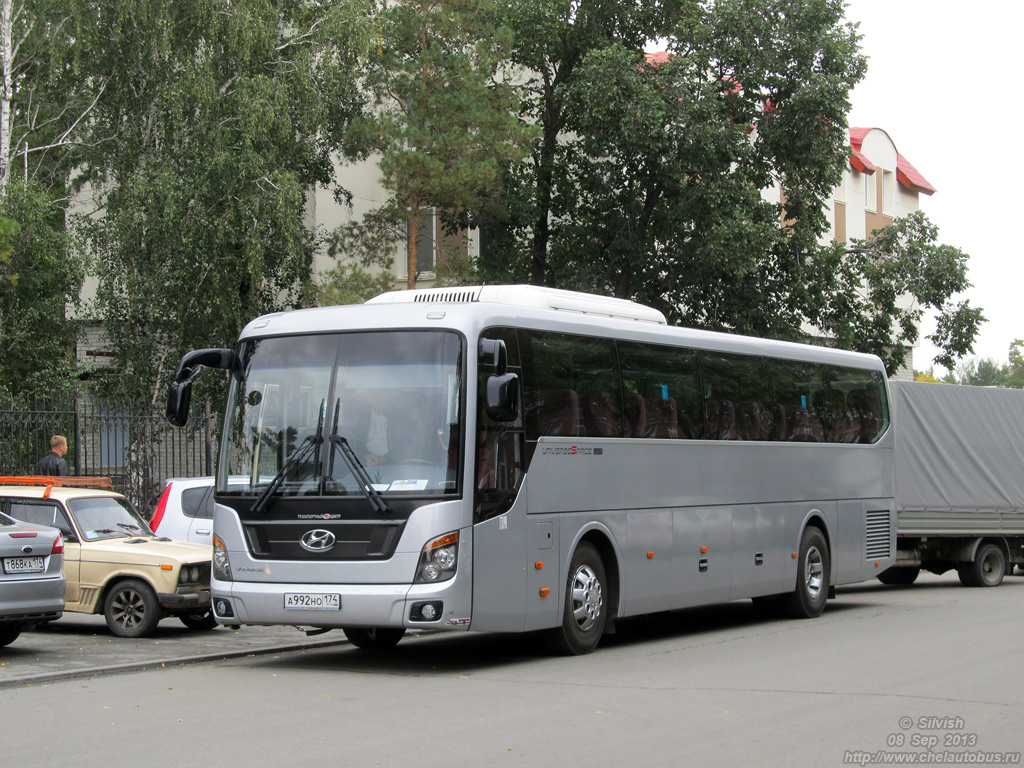 Chelyabinsk, Hyundai № А 992 НО 174