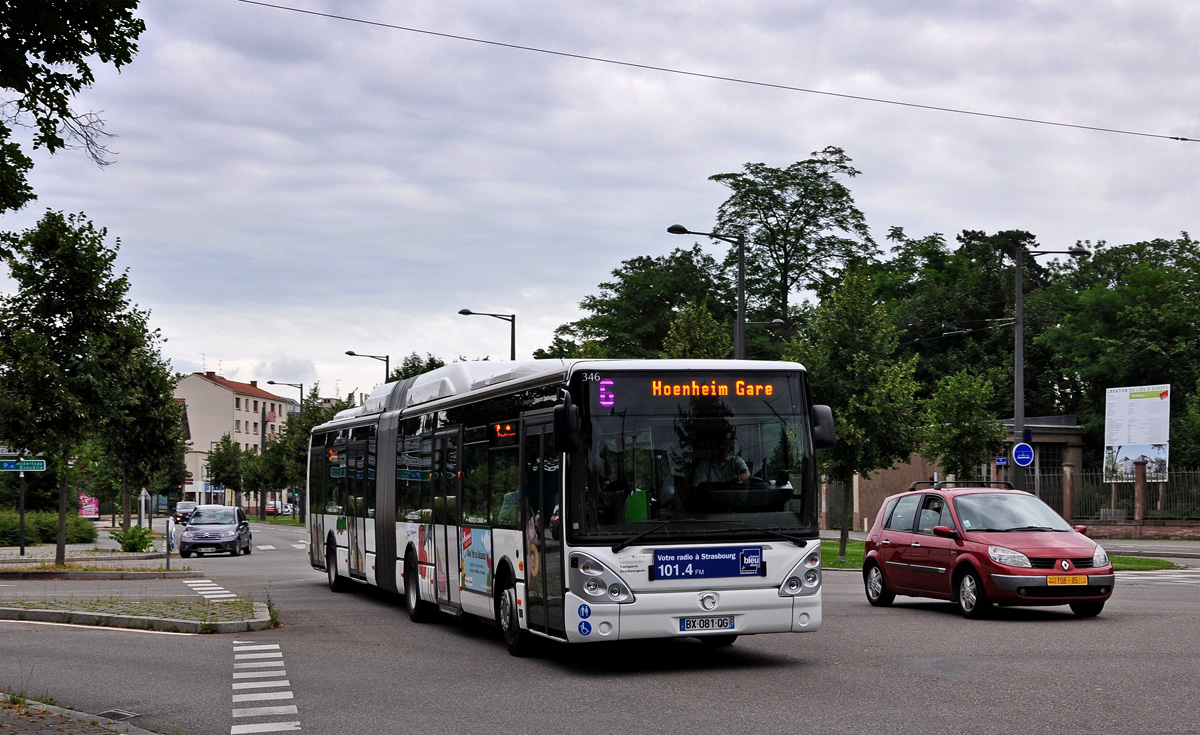 Strasbourg, Irisbus Citelis 18M CNG # 346