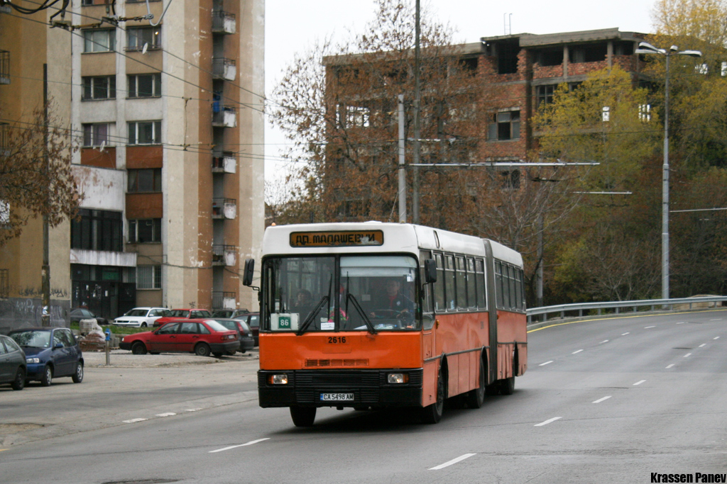 Sofia, Chavdar 141 # 2616; Sofia — Автобусы — Чавдар 141