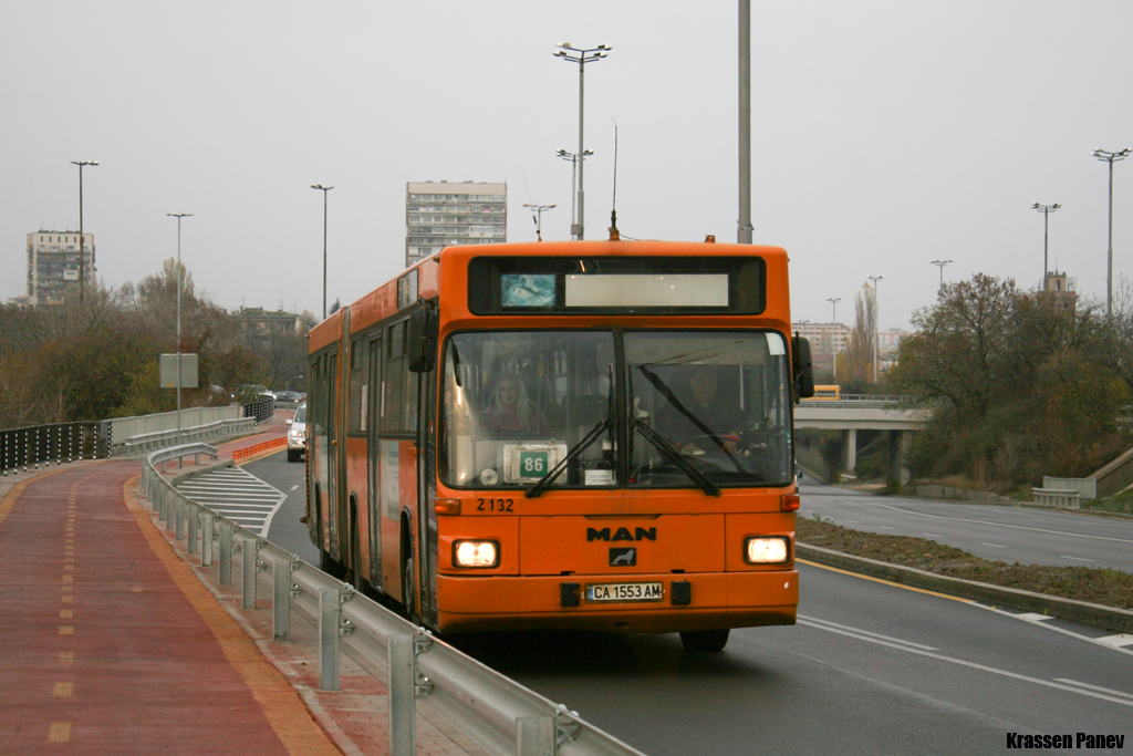 Sofia, MAN A61 SG262 No. 2132; Sofia — Автобусы — MAN SG262