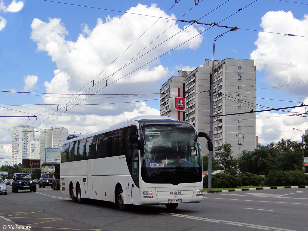 Rostov-on-Don, MAN R08 Lion's Top Coach RHC444 # Х 111 РМ 161