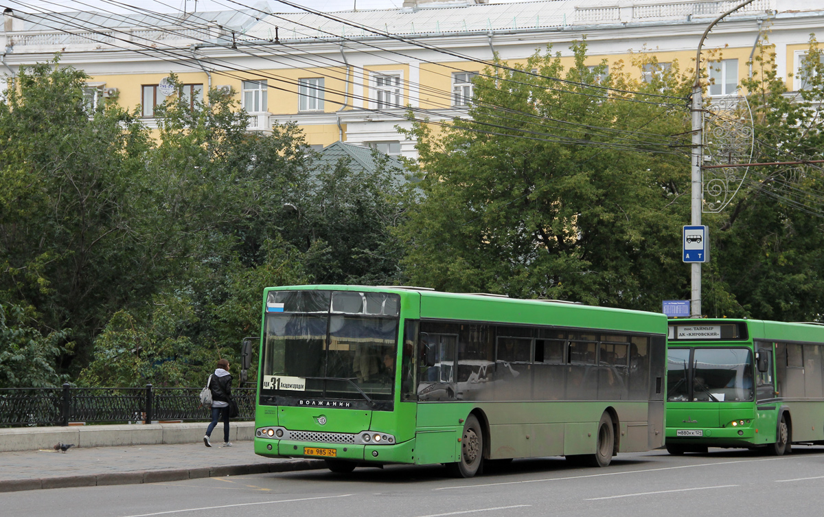 Krasnoyarsk, Volzhanin-5270.06 "CityRhythm-12" # ЕВ 985 24