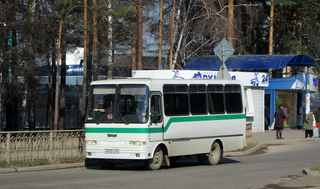 Zheleznogorsk (Krasnoyarskiy krai), Uzotoyol M24 # Н 012 СО 24