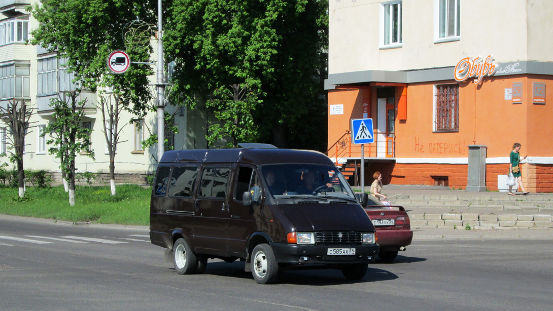 Zheleznogorsk (Krasnoyarskiy krai), GAZ-322100 # С 585 АХ 24