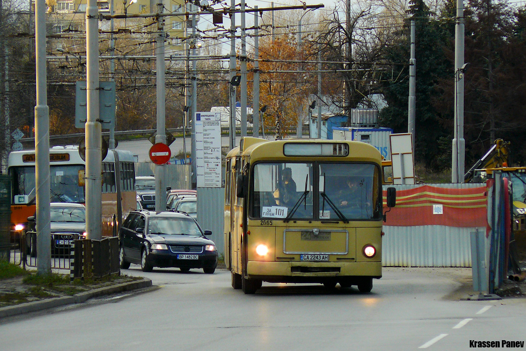 Sofia, MAN SL200 (BVG) № 2665; Sofia — Автобусы — MAN SL200