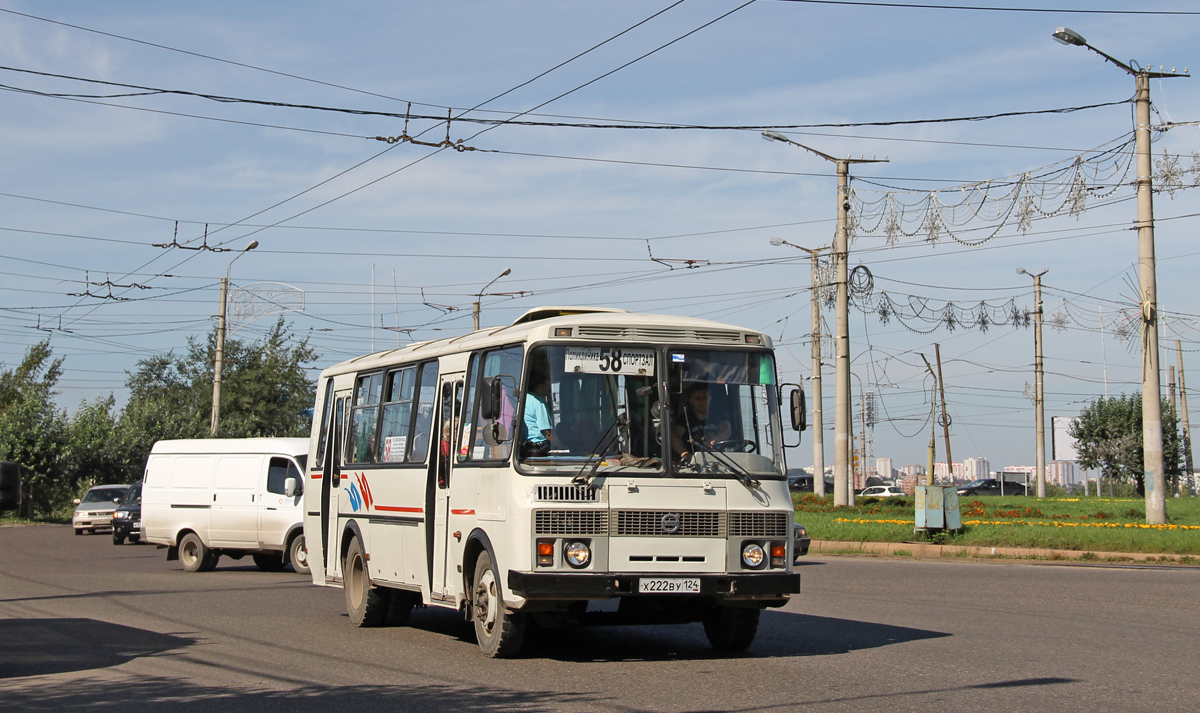 Krasnojarsk, PAZ-4234 Nr. Х 222 ВУ 124