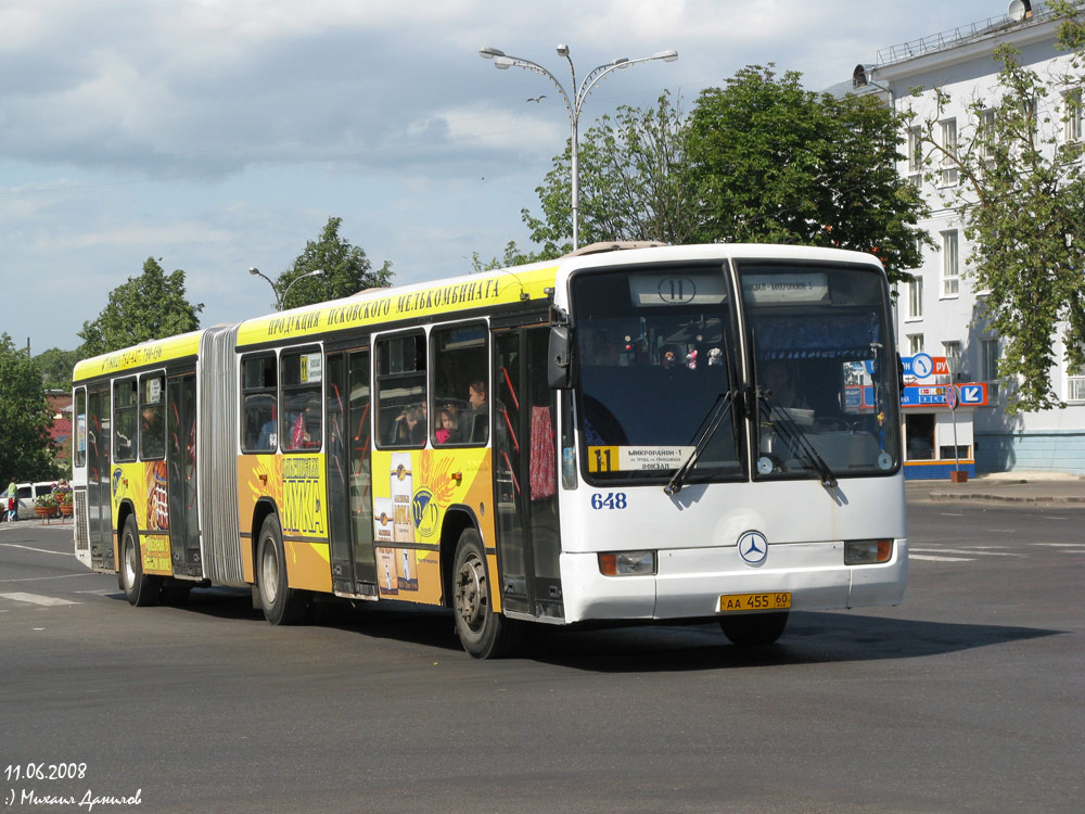 Pskov, Mercedes-Benz O345 G č. 648