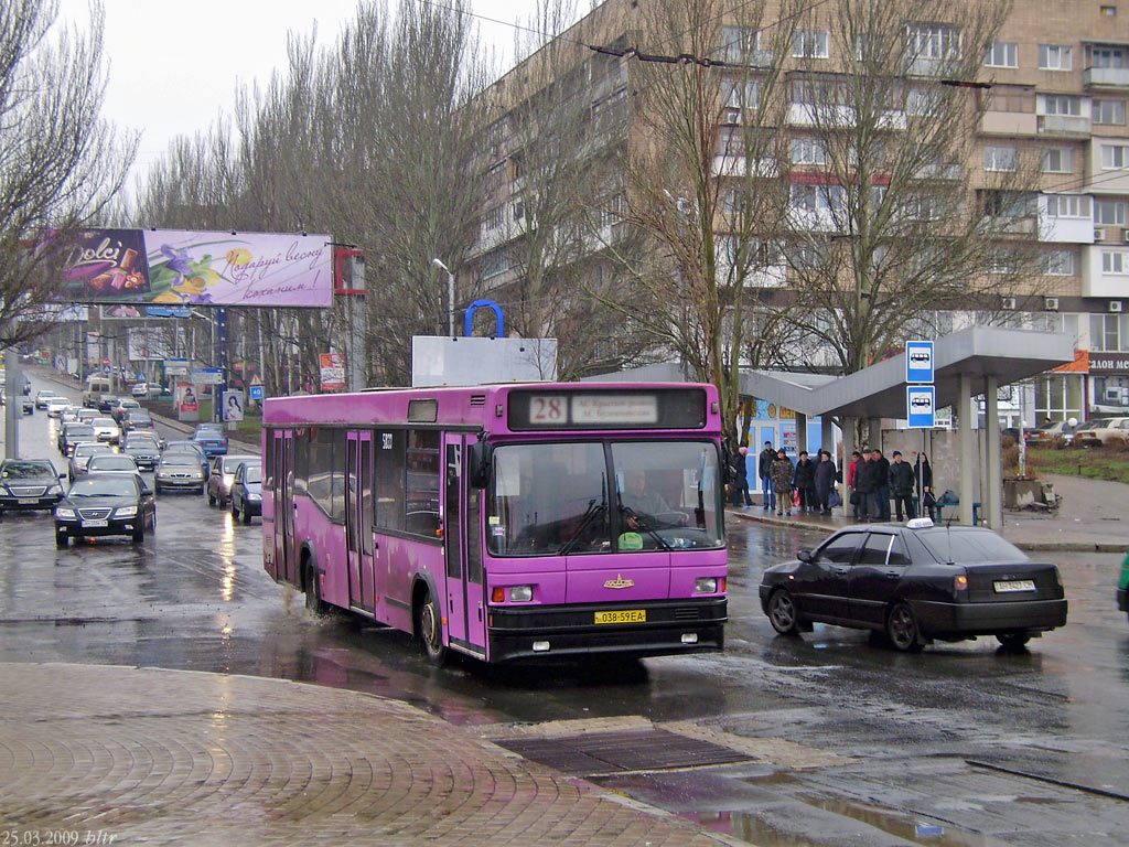 Donetsk, MAZ-104.021 nr. 5033