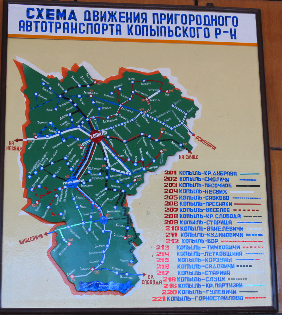 Tsimkavichy — Maps; Maps routes