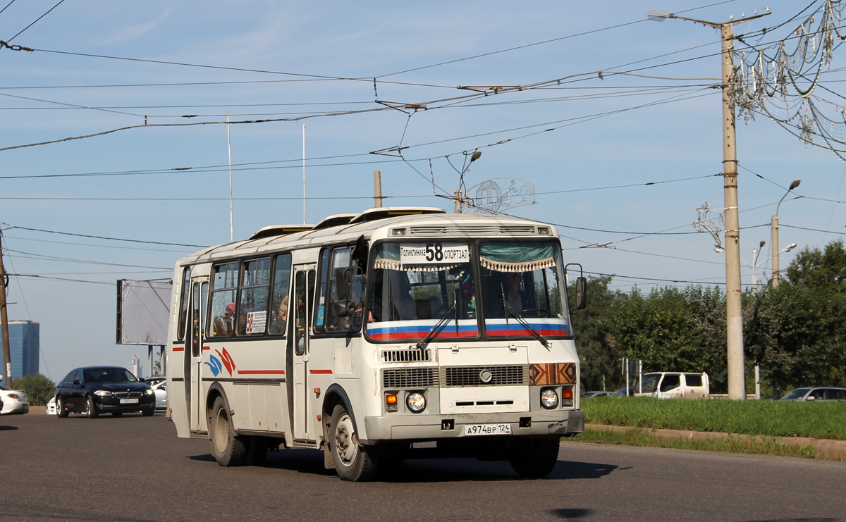 Красноярськ, ПАЗ-4234 № А 974 ВР 124